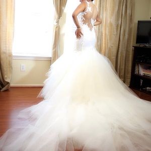 This dress is a custom dress by Galia Lahav Couture style name ‘’Suzanne’’